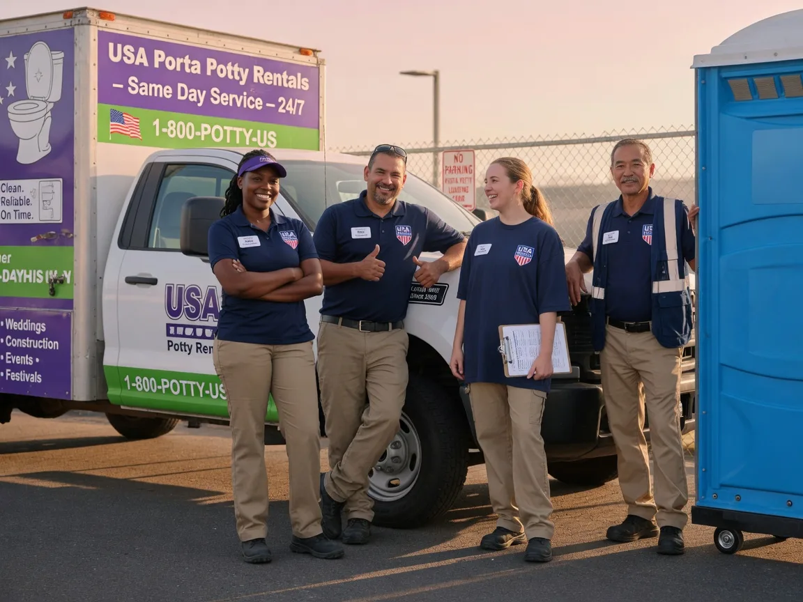 Porta Potty Rental company in Flushing, MI