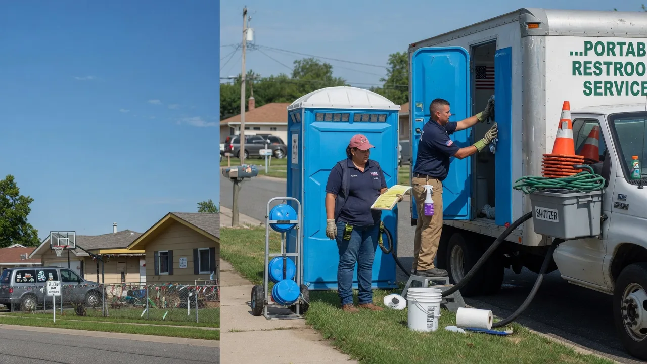Portable Toilet Rental in Flushing, MI near me